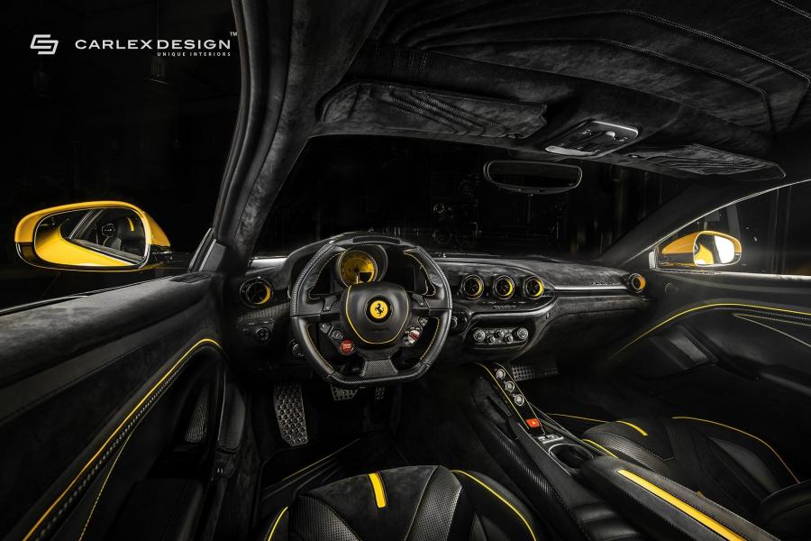 Интерьер Ferrari F12berlinetta by Carlex Design 2017 года  (фото 13 из 23)